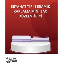 Renas Store Isıtmalı Saç Düzleştirici Fırça – Kablosuz ve Hafif Tasarım