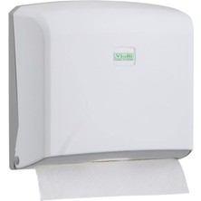 Hepta Collection Vialli Z Katlı Kağıt Havlu Dispenseri 22 cm 200 Ad Beyaz K2