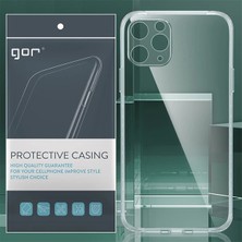 Renas Store Gor Iphone 11 Pro Max 6.5 Inch Kamera Korumalı Şeffaf Silikon KILIF-(5775)