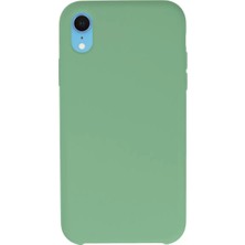 Renas Store Apple iPhone Xr Kılıf Lansman Legant Silikon - Yeşil