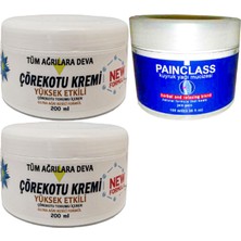 Kap Kaç Çörek Otu Kremi White Box 2 Adet 200 ml + Painclass Kuyruk Yağı Kremi 100 ml / Krem Seti