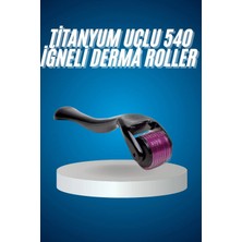 Valor Titanyum Uçlu Derma Roller 540 Iğneli 1 mm Gözenek Azaltıcı Akne Izlerine Uygun