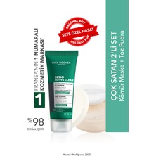 Yves Rocher Çok Satan 2'li Set- Kömür Maske 75 ml & Toz Pudra 8.5 G