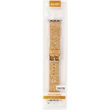 Kap Kaç Watch 38MM Starry Taşlı Kordon - Pudra