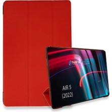 Mey Ithalat®   Ipad Air 5 (2022) Kılıf Tablet Smart Kılıf - Kırmızı
