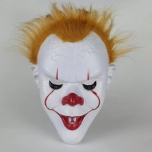 Renas Store Stephen King's Korkutucu Joker Maske 31X22 cm
