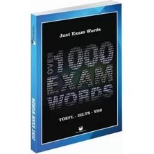 Renas Store Just Exam Words - Toefl, Kpds, Üds, Ielts, Yds