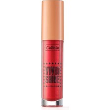 Bg Store Callista Vivid Lipgloss Nemlendiricili Dudak Parlatıcısı 101 Drop Red, Kırmızı