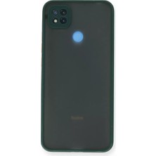 Renas Store Xiaomi Redmi 9c Kılıf Montreal Silikon Kapak - Yeşil