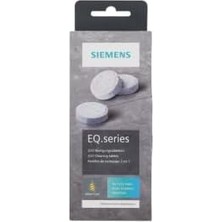 Bg Store Siemens TZ80001A Temizleme Tabletleri, 10 Adet, Kahve Yağı Kalıntılarını Ideal Şekilde Giderir, Orijinal Aksesuar, Eq Serisi Tam Otomatik Kahve Makineleri ve Ankastre Tam Otomatik Makineler Için