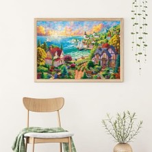 Bg Store Puzzle - Sahildeki Köy / 260 Parça Puzzle, #3343