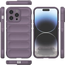 Renas Store Newface Iphone 13 Pro Max Kılıf Optimum Silikon - Mor