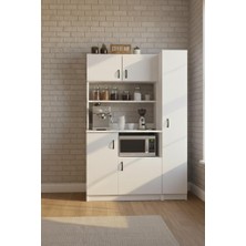 Haus Modüler Mocha 1-4 Çok Amaçlı Erzak,kiler,mutfak Dolabı