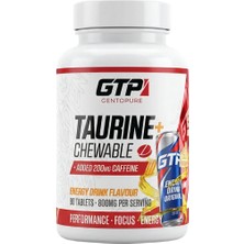 Gentopure Taurıne+ Chewable (90 Tablet) - Enerji Içeceği