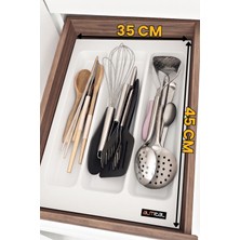 ALMITAL 35x45 Mikro Kabartma Desenli Beyaz Kepçelik En 32 Boy 40 Cm'e Kadar Kesilebilir