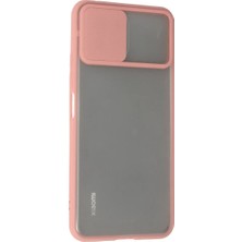 Renas Store Newface Xiaomi Mi 11 Lite Kılıf Palm Buzlu Kamera Sürgülü Silikon - Pembe