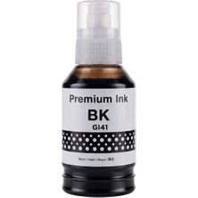 Kap Kaç Canon  GI-41B **kutusuz** Siyah Dye  Şişeli Mürekkep  135ML