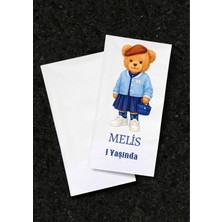 Nehay Shop Doğum Günü Isme Özel Sunum Peçetesi 30*33 cm Garson Katlamalı / 1 Paket 20 Adettir