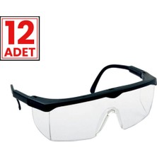Viola Valente Classic 400 Şeffaf Koruyucu Gözlük 12 Adet