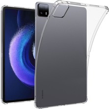 Bezos Pad 6 Kılıf Anti Shock Tablet Silikon - Şeffaf
