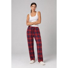 Ziccho Beli Lastikli Desenli Pamuklu Kadın Pijama Altı