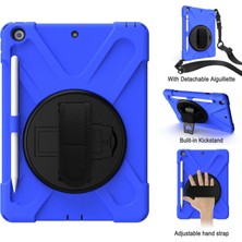 Kap Kaç iPad 5 Air 9.7 Kılıf Amazing Tablet Kapak - Mavi