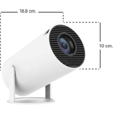 Astraltech Taşınabilir Projeksiyon Ayaklı Projektör Android Uyumlu HDMI Girişli