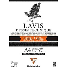Bg Store Lavıs Dessın Technıque A4 200 Gr. Çizim Defteri 3417