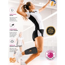 bgvibe Alt Baldırlık Sporcu Alt Bacak Korsesi Ayarlanabilir Dizlik Sporcu Korsesi Bacak Destekleyici Bandaj Voleybolcu Dizliği Fitness