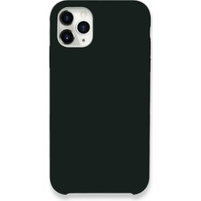 Kap Kaç iPhone 11 Pro Kılıf Lansman Legant Silikon - Koyu Yeşil