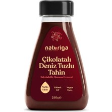 Naturiga Deniz Tuzlu & Çikolatalı Sıkılabilir Tahin 240G