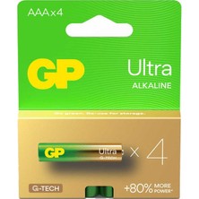 Renas Store GP24AU 4 Liü Ultra Alkalin Aaa Boy Pil