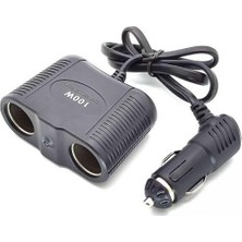 Bg Store Araç Çakmak Çoklayıcı Dual Çakmak Çoklayıcı 12/24V 100W