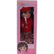Belirtilmemiş LMN232 55 cm Müzi̇kli̇ Si̇li̇konlu Et Bebek