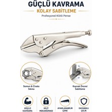 Alıç Kilitli Ayarlanabilir Pense Güçlü Kavrama Sabitleme Pensesi Somun Civata Sıkma Kaynak Sabitleme El Aleti