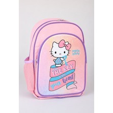 x Dekomus Heart Key Collection Hello Kitty Lisanslı Ortopedik Ilkokul Çantası
