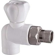 Renas Store Feyza Yapı Fırat Pp Köşe Radyatör Vana 25-1/2″mm 2 Adet
