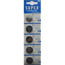 Renas Store Supex CR2025 3V Lityum Para Pil