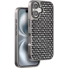 Renas Store Venco Apple iPhone 16 Brand Kapak - Gümüş