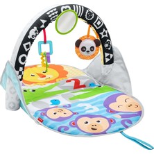 Fisher-Price Fisher Price Orman Arkadaşları Jimnastik Merkezi, 3 Oyuncaklı, Kontrastlı, Parlak Renkler FXC14