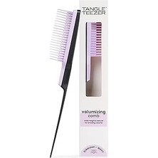 Renas Store Tangle Teezer - Back Combing - Black &amp; Lilac - Topuz ve Krepe Saç Fırçası