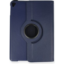 Mey İthalat Mey Ithalat®   iPad 4 9.7 Kılıf 360 Tablet Deri Kılıf - Lacivert