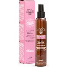 Nacario Nook Magic Arganoil Yıpranmış Saçlar Için, Argan Yağı ve Keratin, Durulanmaz, Saç Bakım Spreyi 150ML