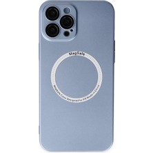 Küçük Hazine Apple Iphone 12 Pro Kılıf Jack Magneticsafe Lens Silikon - Sierra Blue
