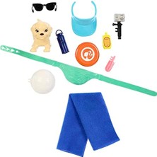 Bg Store Sörf Tahtası ile Ken Bebek, Bükülebilir Sarışın , Havlu Gibi Temaya Uygun Aksesuarlarıyla Ken Plaj Bebeği, HPT50