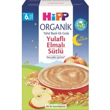 Renas Store Organik Iyi Geceler Sütlü Yulaflı Elmalı Tahıl Bazlı Ek Gıda 250 gr
