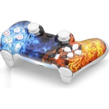 Renas Store Gamepad Ps4 Uyumlu - Kırmızı Mavi ND400AM