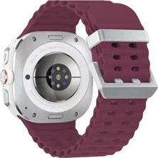 Renas Store Newface Watch 7 Ultra KR417 Rug Silikon Kordon - Mor