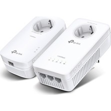 MarkEntegra Tp-Link TL-WPA8631P Kıt Gigabit Powerline Adaptör 1300 Mbps Priz Özellikleri ile Yüksek