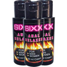 TeknoKapsül Sıxx Reıaxfor Analcream 3 Adet Bay Bayan Krem 60 ml